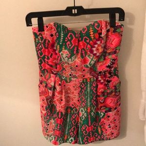 Boutique Aztec print romper